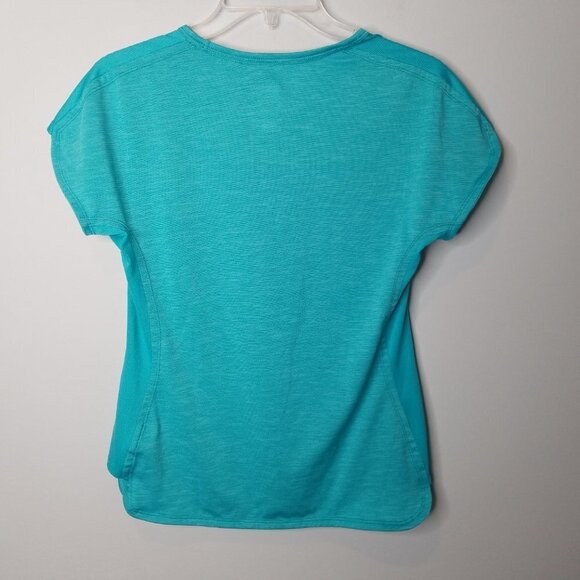 The North Face Flash Dry Shirt Turquoise Small - Picture 4 of 9